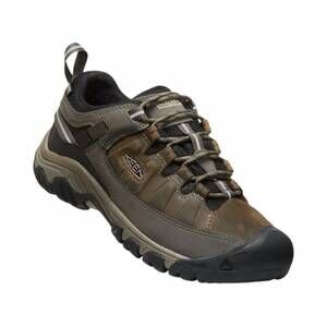NEW RATHER KEEN men's targhee iii water proof hiking shoe in bungee cord black